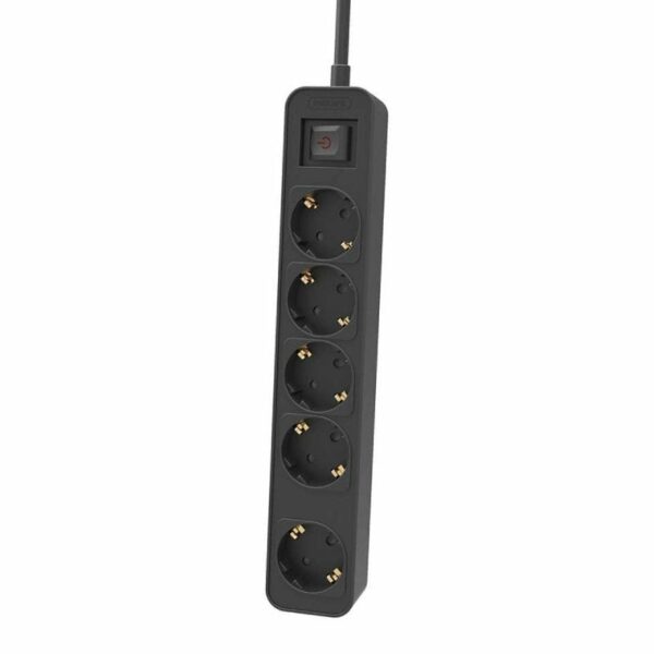 Regleta con Interruptor Philips CHP2154G/10/ 5 Tomas de corriente/ Cable 1.5m/ Gris