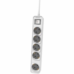 Regleta con Interruptor Philips CHP2154W/10/ 5 Tomas de corriente/ Cable 1.5m/ Blanco