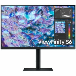 Monitor Profesional Samsung ViewFinity S6 S27B610EQU 27'/ QHD/ Regulable en Altura/ Negro