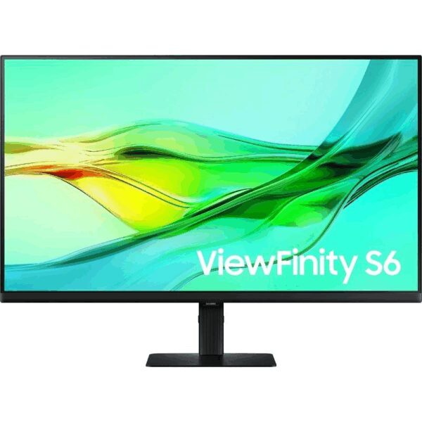 Monitor Profesional Samsung ViewFinity S6 S60UD S32D600UAU 32'/ QHD/ Regulable en Altura/ Negro