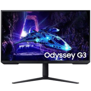 Monitor Gaming Samsung Odyssey G3 S32DG300EU/ 32'/ Full HD/ 1ms/ 180Hz/ VA/ Regulable en altura/ Negro