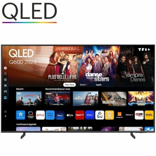 Televisor Samsung QLED Q60D TQ50Q60DAU 50'/ Ultra HD 4K/ Smart TV/ WiFi