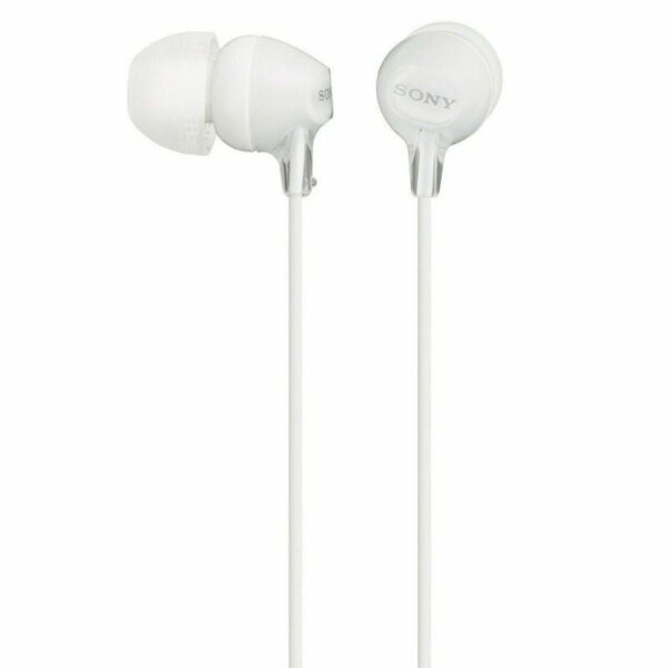 Auriculares Intrauditivos Sony MDREX15LPW/ Jack 3.5/ Blancos