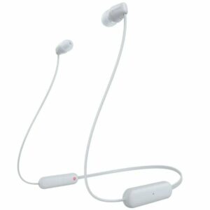 Auriculares Inalámbrico Intrauditivos Sony WI-C100/ con Micrófono/ Bluetooth/ Blancos