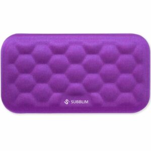 Reposamuñecas Subblim Ergo AirPadding/ Púrpura
