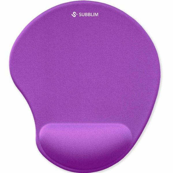 Alfombrilla Ergonómica Subblim Ergo NeoGel MousePad/ 240 × 190 × 15mm/ Purpura