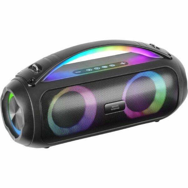 Altavoz con Bluetooth Mars Gaming MS-PULSE/ 50W RMS/ 2.0/ Negro