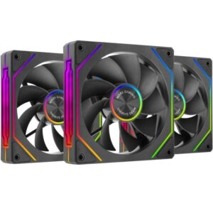 Pack 3 Ventiladores Invertidos Mars Gaming MF-LINKFINITYKIT2R/ 12cm/ ARGB