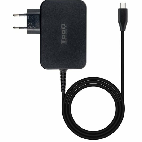 Cargador de Portátil GaN TooQ TQLC-USBCGAN100PD USB Tipo-C/ 100W/ Automático/ Voltaje 5-20V