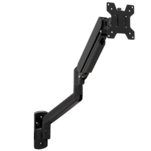 Soporte de Pared para Monitor TooQ LP1334TNR-B/ Giratorio/ Inclinable/ Rotatorio/ hasta 10kg
