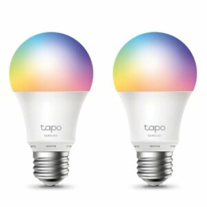 Bombilla Inteligente TP-Link Tapo L530E/ Casquillo E27 / 8.7W/ 806 Lúmenes/ 2500 - 6500K/ Pack 2