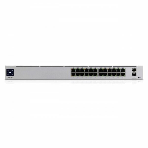 Switch Gestionable Ubiquiti USW-PRO-24-POE 24 Puertos/ RJ-45 Gigabit 10/100/1000 / SFP/ PoE