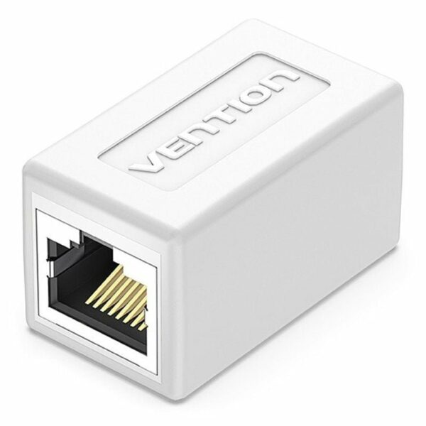 Adaptador Conector RJ45 IPVW0-5 Cat.6 FTP/ RJ45 Hembra - RJ45 Hembra/ 5 uds/ Blanco