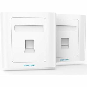 Placa de Pared Tipo 86 Vention IFAW0/ 1 Puerto RJ45