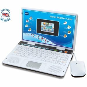 Portátil Infantil VTech Genio Máster Color Bilingüe/ Azul