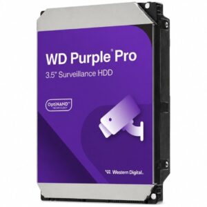 Disco Duro Western Digital WD Purple Pro Surveillance 8TB/ 3.5'/ SATA III/ 256MB