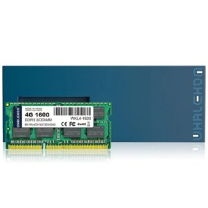 Memoria RAM Whalekom WKL4 4GB/ DDR3/ 1600MHz/ 1.35V/ CL11/ SODIMM