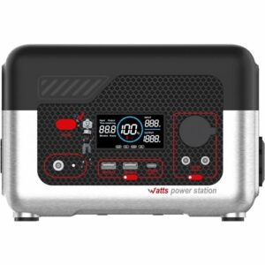 Batería Externa/Power Station Portátil Wonder WX600/ 72800mAh/ 600W