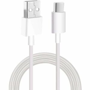 Cable USB 2.0 Xiaomi Mi USB-C/ USB Tipo-C Macho - USB Macho/ 1m/ Blanco