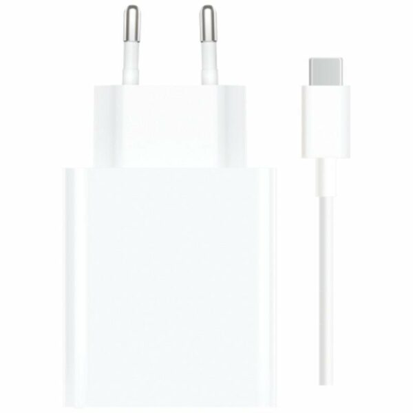 Cargador de Pared Xiaomi 67W HyperCharge Combo (Type-A)/ 1xUSB + Cable USB Tipo-C/ 67W