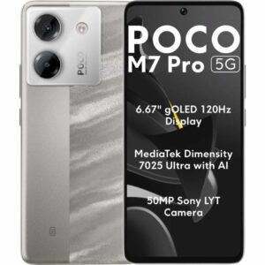 Smartphone Xiaomi POCO M7 Pro 8GB/ 256GB/ 6.67'/ 5G/ Plata