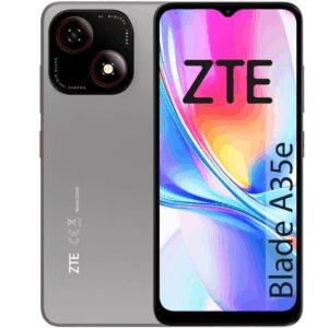 Smartphone ZTE Blade A35E 2GB/ 32GB/ 6.52'/ Gris Oscuro